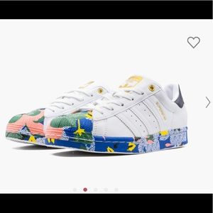 Adidas Her Studio London x Wmns Superstar 'Floral Print' sneakers